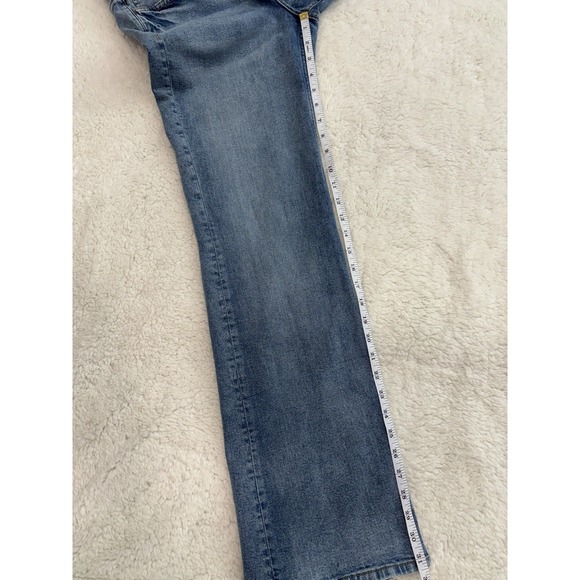 Divided H&M Med Blue Wash Bootcut Denim Jeans Button Up Fly Women's Sz 10 - Picture 9 of 9